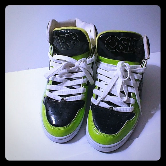 osiris shoes lime green